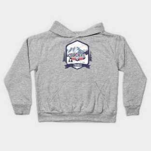 Courchevel France Kids Hoodie